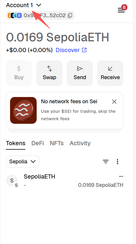 Master wallet