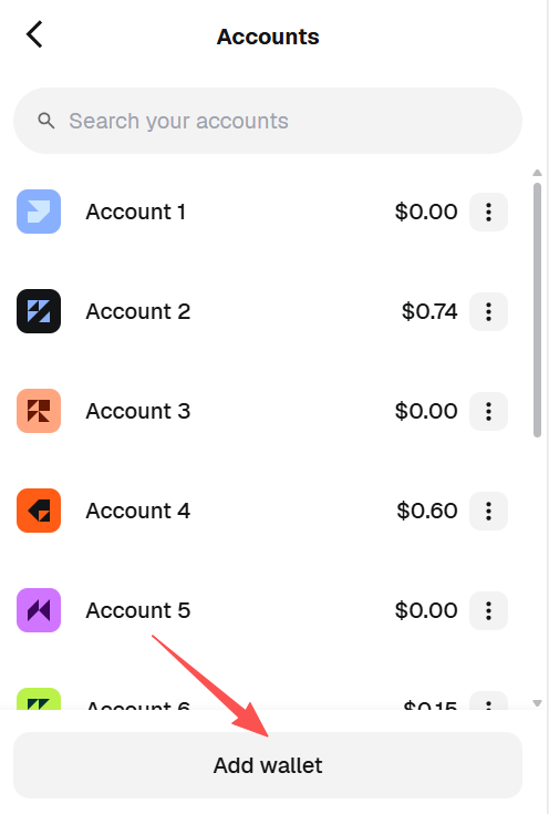 Add account