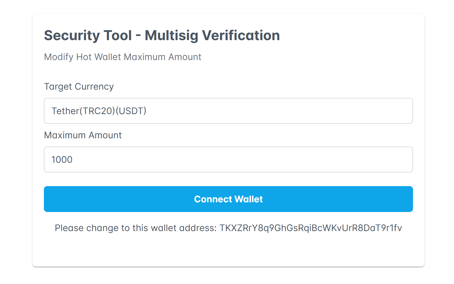 Multisig Verification