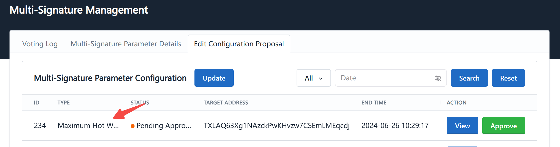 Multisig Proposal