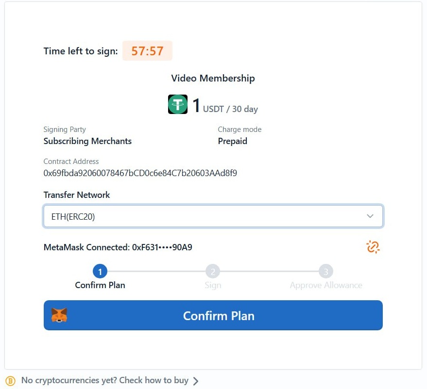 User Subscription